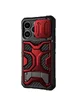TPU+PC чехол Nillkin CamShield Adventurer Pro (шторка на камеру) для Apple iPhone 14 Pro Max (6.7") Maga Red