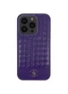 Кожаный чехол Polo Santa Barbara для Apple iPhone 14 Pro Max (6.7") Purple
