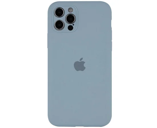 Чехол Silicone Case Full Camera Protective (AA) для Apple iPhone 14 Pro Max (6.7") Голубой / Sweet Blue