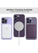 TPU чехол Bonbon Metal Style with MagSafe для Apple iPhone 14 Pro Max (6.7") Фиолетовый / Dark Purple