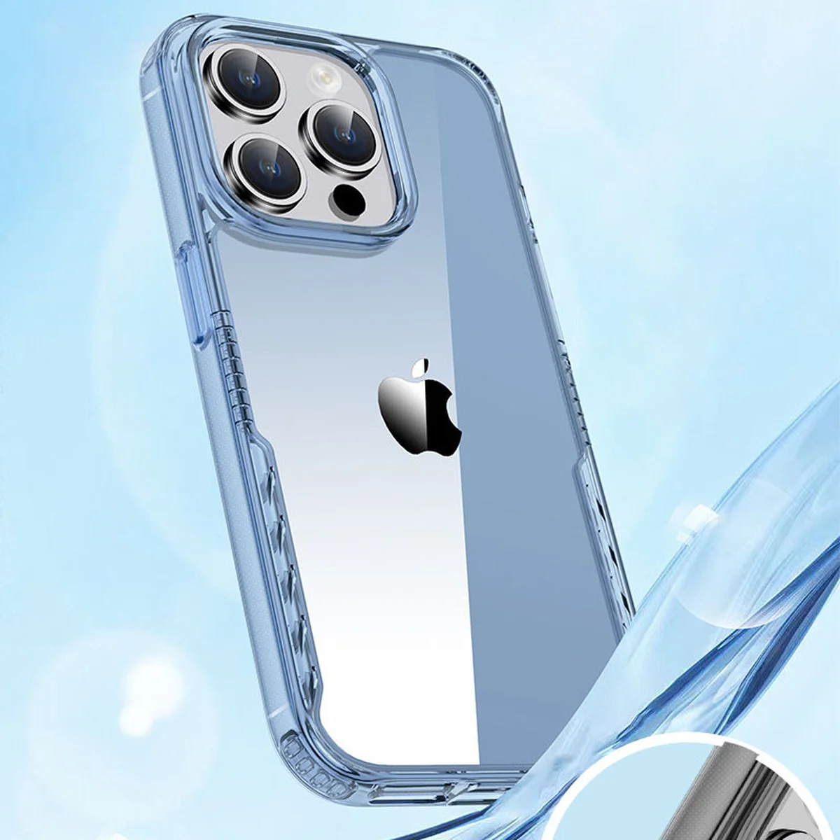 Чехол TPU+PC Multi-Color для Apple iPhone 14 Pro Max (6.7") Blue