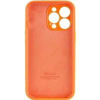Чохол Silicone Case Full Camera Protective (AA) Apple iPhone 14 Pro Max (6.7") Помаранчевий / Kumquat