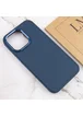 TPU чохол Bonbon Metal Style для Apple iPhone 14 Pro Max (6.7") Синій / Denim Blue
