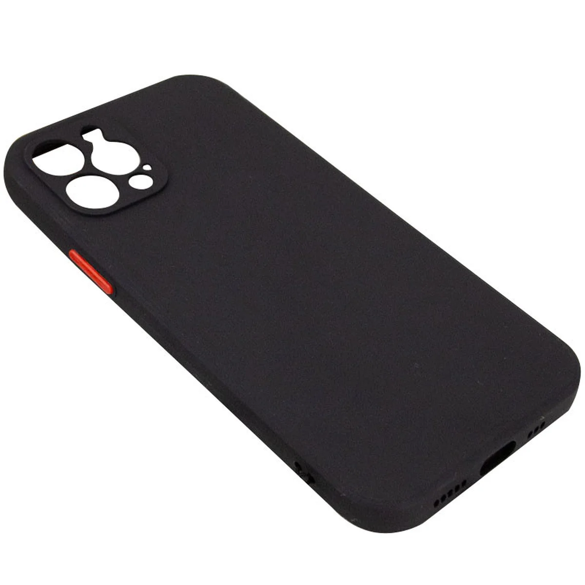 Чехол TPU Square Full Camera для Apple iPhone 14 Pro Max (6.7") Черный