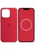 Чохол Silicone case (AAA) full with Magsafe and Animation для Apple iPhone 14 Pro Max (6.7") Червоний / Red