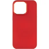 TPU чехол Bonbon Metal Style для Apple iPhone 14 Pro Max (6.7") Красный / Red