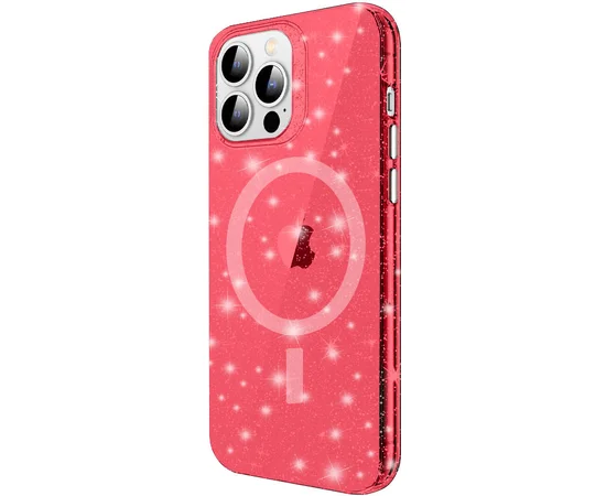 Чехол TPU Radiance with MagSafe для Apple iPhone 14 Pro Max (6.7") Red