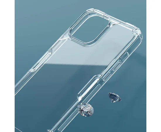 TPU чехол Nillkin Nature Pro Series для Apple iPhone 14 Pro Max (6.7") Бесцветный (прозрачный)