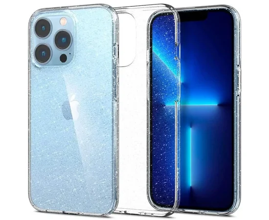 TPU чехол Molan Cano Jelly Sparkle для Apple iPhone 14 Pro Max (6.7") Прозрачный