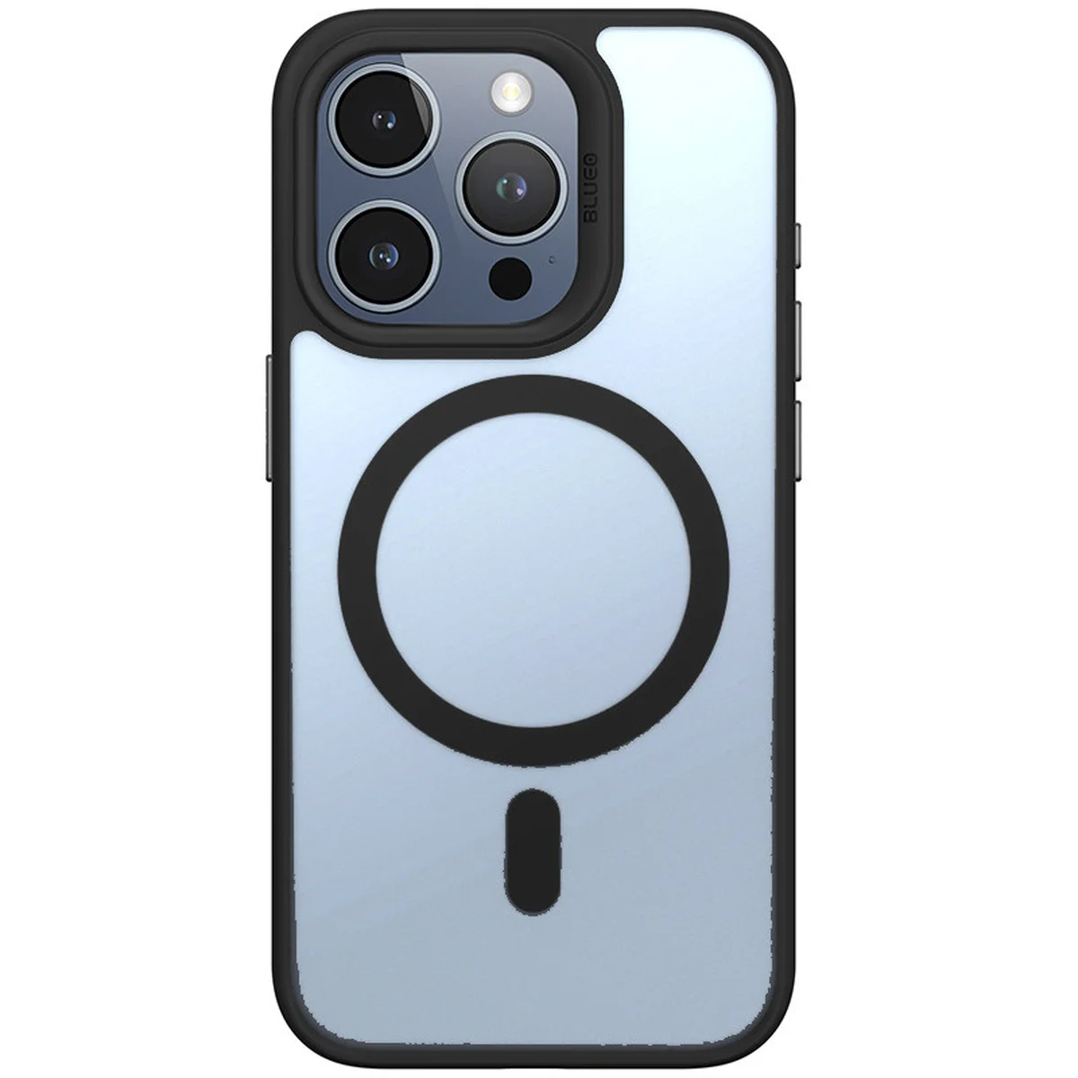 TPU+PC чехол Blueo Skin Friendly Frosted with MagSafe для Apple iPhone 14 Pro Max (6.7") Черный