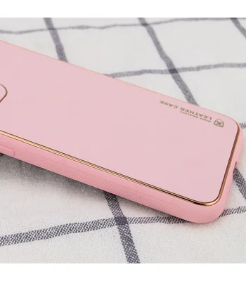 Шкіряний чохол Xshield для Apple iPhone 14 Pro Max (6.7") Рожевий / Pink