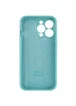 Чохол Silicone Case Full Camera Protective (AA) Apple iPhone 14 Pro Max (6.7") Бірюзовий / Marine Green