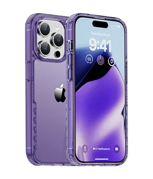 Чехол TPU+PC Multi-Color для Apple iPhone 14 Pro Max (6.7") Purple
