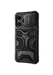 TPU+PC чохол Nillkin CamShield Adventurer Pro (шторка на камеру) для Apple iPhone 14 Pro Max (6.7") Armor Black