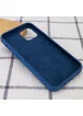 Чехол Silicone Case Full Protective (AA) для Apple iPhone 14 Pro Max (6.7") Синий / Navy Blue