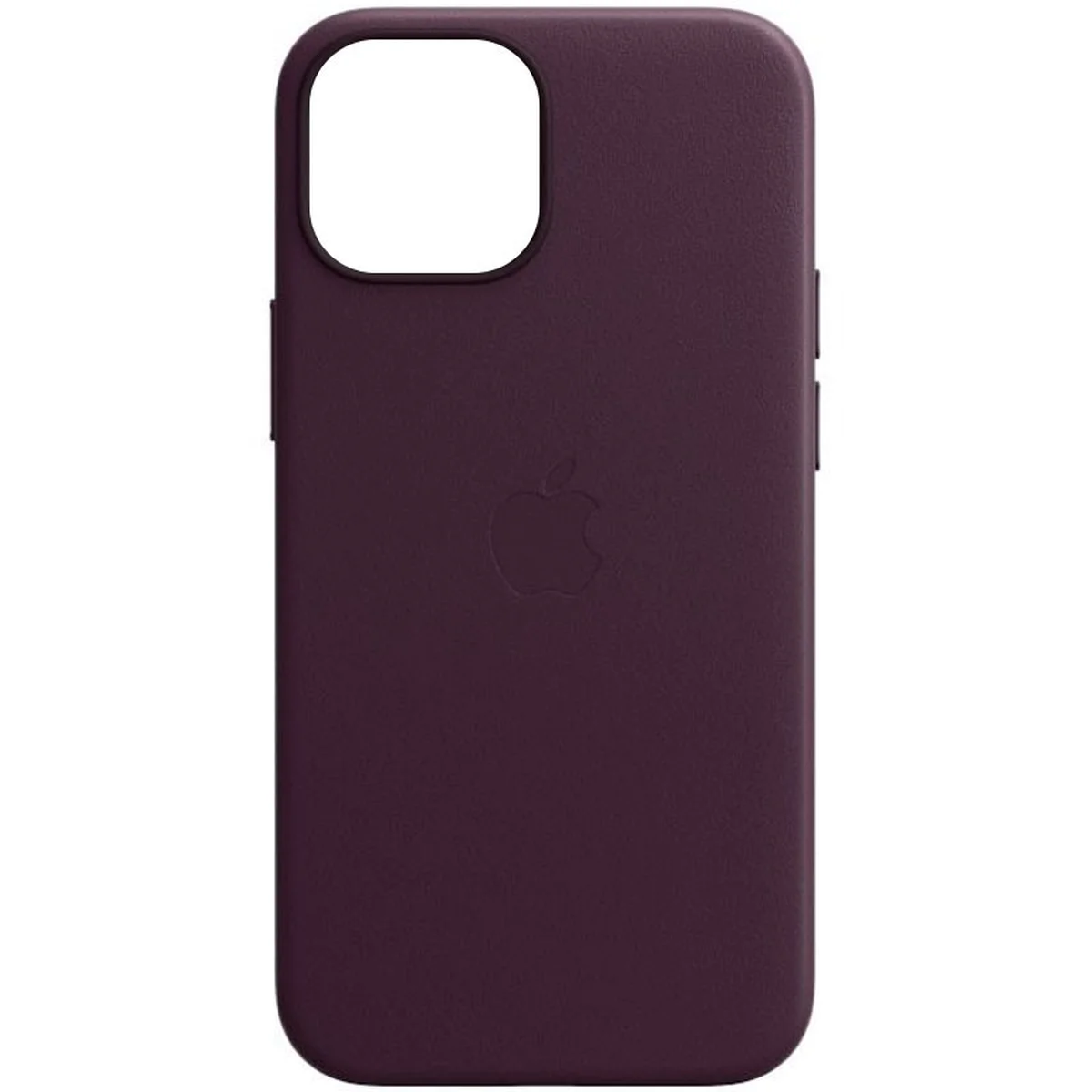 Шкіряний чохол Leather Case (AA Plus) та MagSafe для Apple iPhone 14 Pro Max (6.7") Dark Cherry