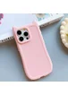 Чохол TPU GETMAN Cat with straps для Apple iPhone 14 Pro Max (6.7") Pink