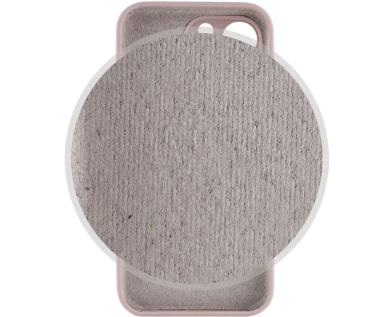 Чехол Silicone Case Full Camera Protective (AA) для Apple iPhone 14 Pro Max (6.7") Серый / Lavender / PVH