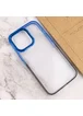 Чехол TPU+PC Fresh sip series для Apple iPhone 14 Pro Max (6.7") Черный / Синий
