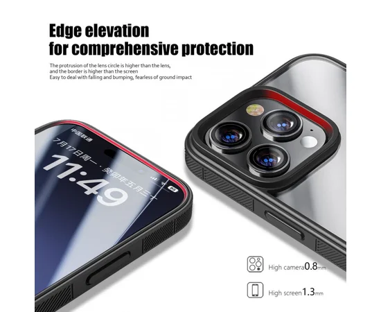 Чехол TPU+PC Pulse для Apple iPhone 14 Pro Max (6.7") Black