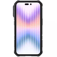TPU+PC чохол Nillkin CamShield Armor Pro no logo (шторка на камеру) для Apple iPhone 14 Pro Max Синій