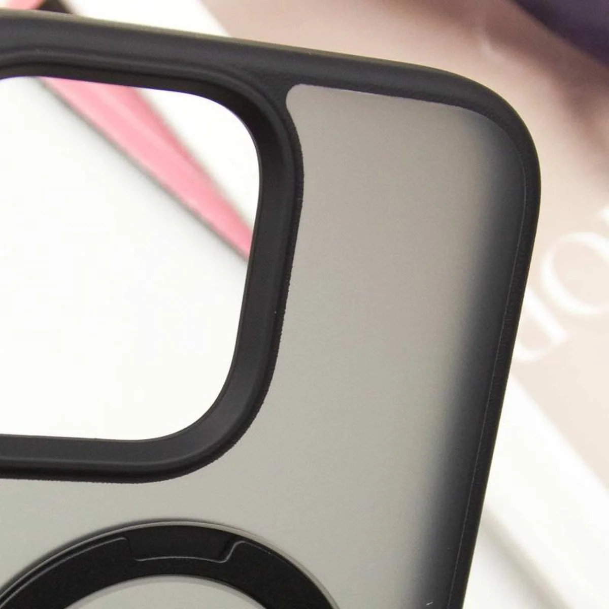 Чохол Ummi Colorful with MagSafe HQ Ring для iPhone 14 Pro Max (6.7") Black