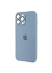 Чехол TPU+Glass Sapphire matte case для Apple iPhone 14 Pro Max (6.7") Sierra Blue