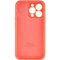 Чохол Silicone Case Full Camera Protective (AA) Apple iPhone 14 Pro Max (6.7") Помаранчевий / Pink citrus
