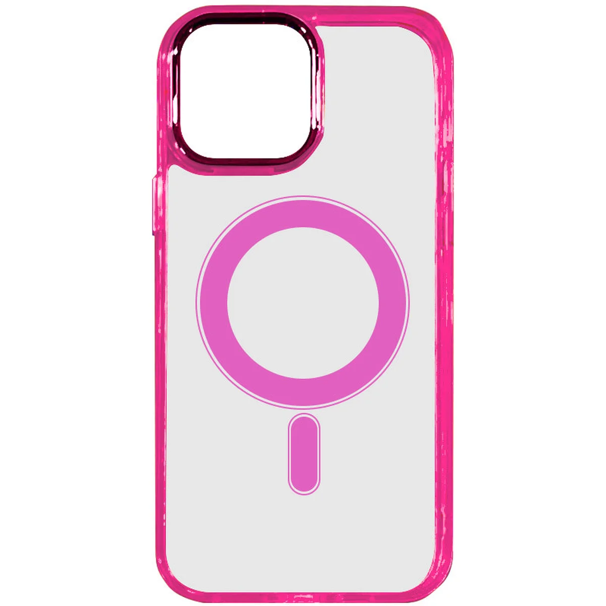Чохол TPU Iris with MagSafe для Apple iPhone 14 Pro Max (6.7") Малиновий