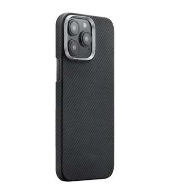 Чохол PC Carbon Protection Slim with MagSafe для Apple iPhone 14 Pro Max (6.7") Black