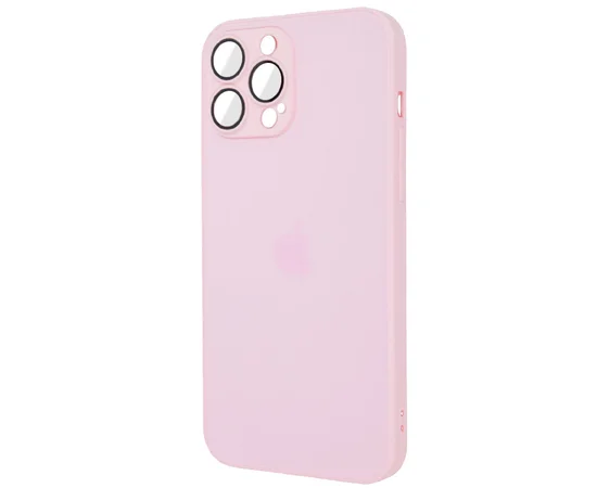 Чехол TPU+Glass Sapphire matte case для Apple iPhone 14 Pro Max (6.7") Chanel Pink