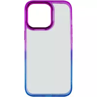 Чохол TPU+PC Fresh sip series для Apple iPhone 14 Pro Max (6.7") Синій / Фіолетовий