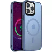 Чехол Ummi Colorful with MagSafe для Apple iPhone 14 Pro Max (6.7") Голубой / Sierra Blue
