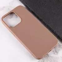 Силиконовый чехол Candy для Apple iPhone 14 Pro Max (6.7") Коричневый