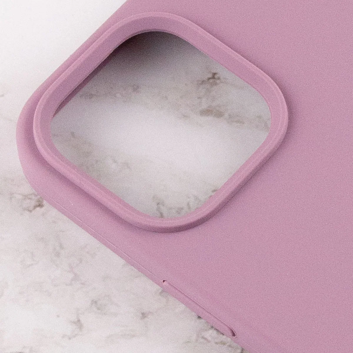Чехол Silicone Case Full Protective (AA) для Apple iPhone 14 Pro Max (6.7") Лиловый / Lilac Pride