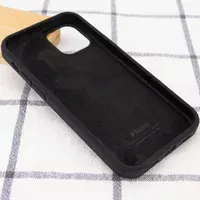 Чохол Silicone Case Full Protective (AA) для Apple iPhone 14 Pro Max (6.7") Чорний / Black