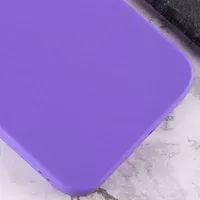 Силіконовий чохол Candy для Apple iPhone 14 Pro Max (6.7") Бузковий