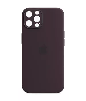 Чохол Silicone Case Full Camera Protective (AA) Apple iPhone 14 Pro Max (6.7") Фіолетовий / Elderberry