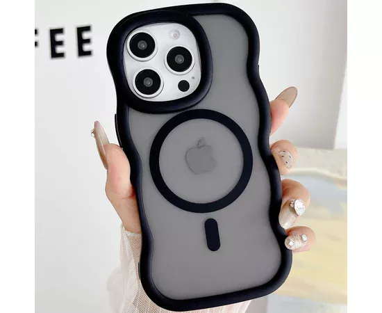 Чехол TPU+PC Undine with MagSafe для Apple iPhone 14 Pro Max (6.7") Black