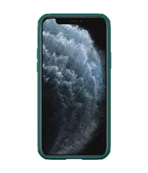 Карбонова накладка Nillkin CamShield Pro для Apple iPhone 14 Pro Max (6.7") Зелений / Dark Green