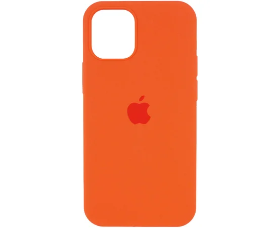 Чохол Silicone Case Full Protective (AA) Apple iPhone 14 Pro Max (6.7") Помаранчевий / Kumquat