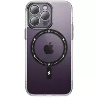 Чехол TPU+PC Colorful with MagSafe для Apple iPhone 14 Pro Max (6.7") Black