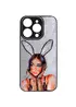 TPU+PC чохол Prisma Ladies для Apple iPhone 14 Pro Max (6.7") Rabbit