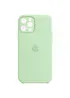 Чехол Silicone Case Full Camera Protective (AA) для Apple iPhone 14 Pro Max (6.7") Зеленый / Pistachio