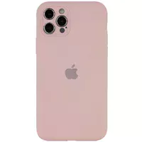 Чохол Silicone Case Full Camera Protective (AA) Apple iPhone 14 Pro Max (6.7") Рожевий / Pink Sand