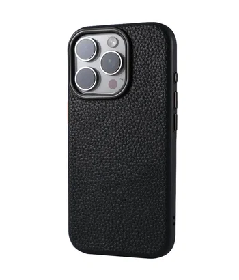 Чохол Syndee with MagSafe для Apple iPhone 14 Pro Max (6.7") Black / Black