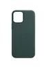 Кожаный чехол Leather Case (AAA) with MagSafe and Animation для Apple iPhone 14 Pro Max (6.7") Forest Green