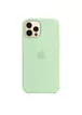Чехол Silicone Case Full Protective (AA) для Apple iPhone 14 Pro Max (6.7") Зеленый / Pistachio