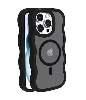 Чехол TPU+PC Undine with MagSafe для Apple iPhone 14 Pro Max (6.7") Black