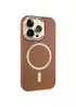 Кожаный чехол SnapCase with MagSafe для Apple iPhone 14 Pro Max (6.7") Brown